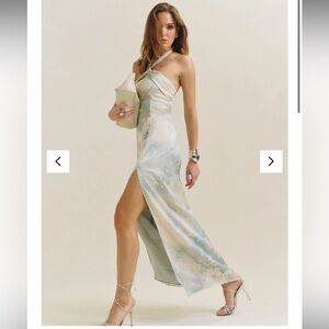 Kavi Satin Dress - Color Halo - Size 2 - NEVER WORN